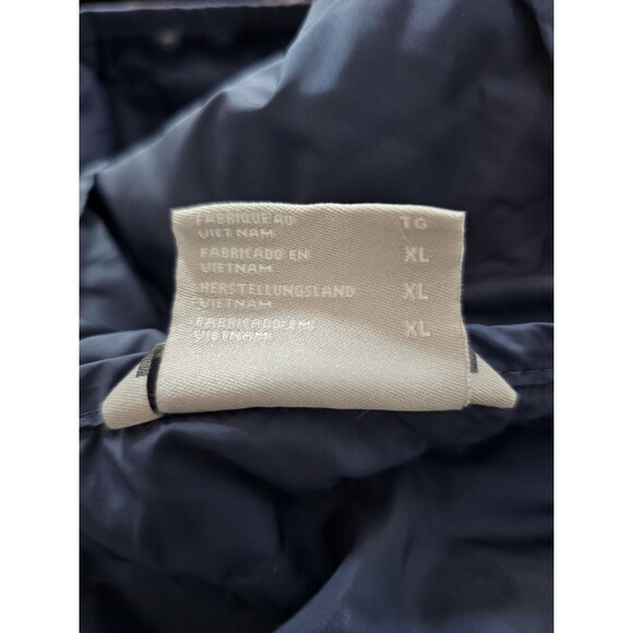 Columbia Coat Womens XL Long Puffer Hooded Down Jacket Navy Full Zip Winter - Picture 6 of 11